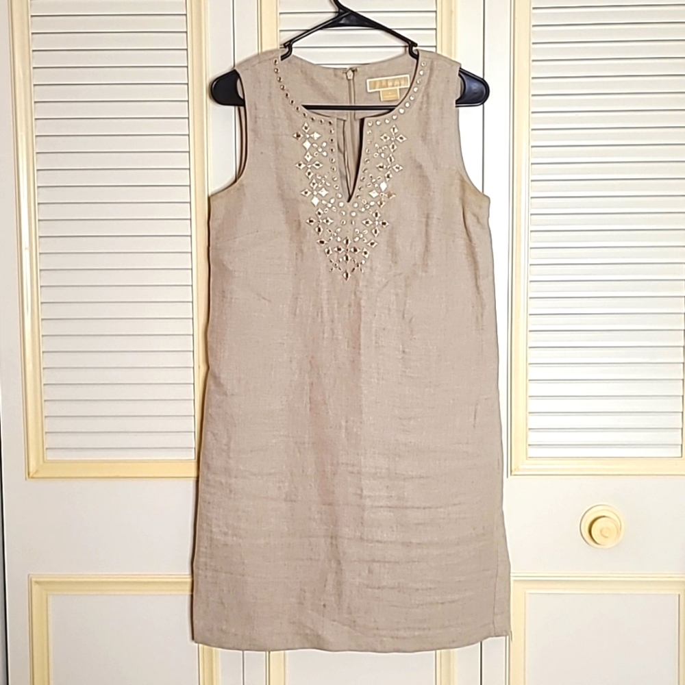 Linen Michael Kors Dress
